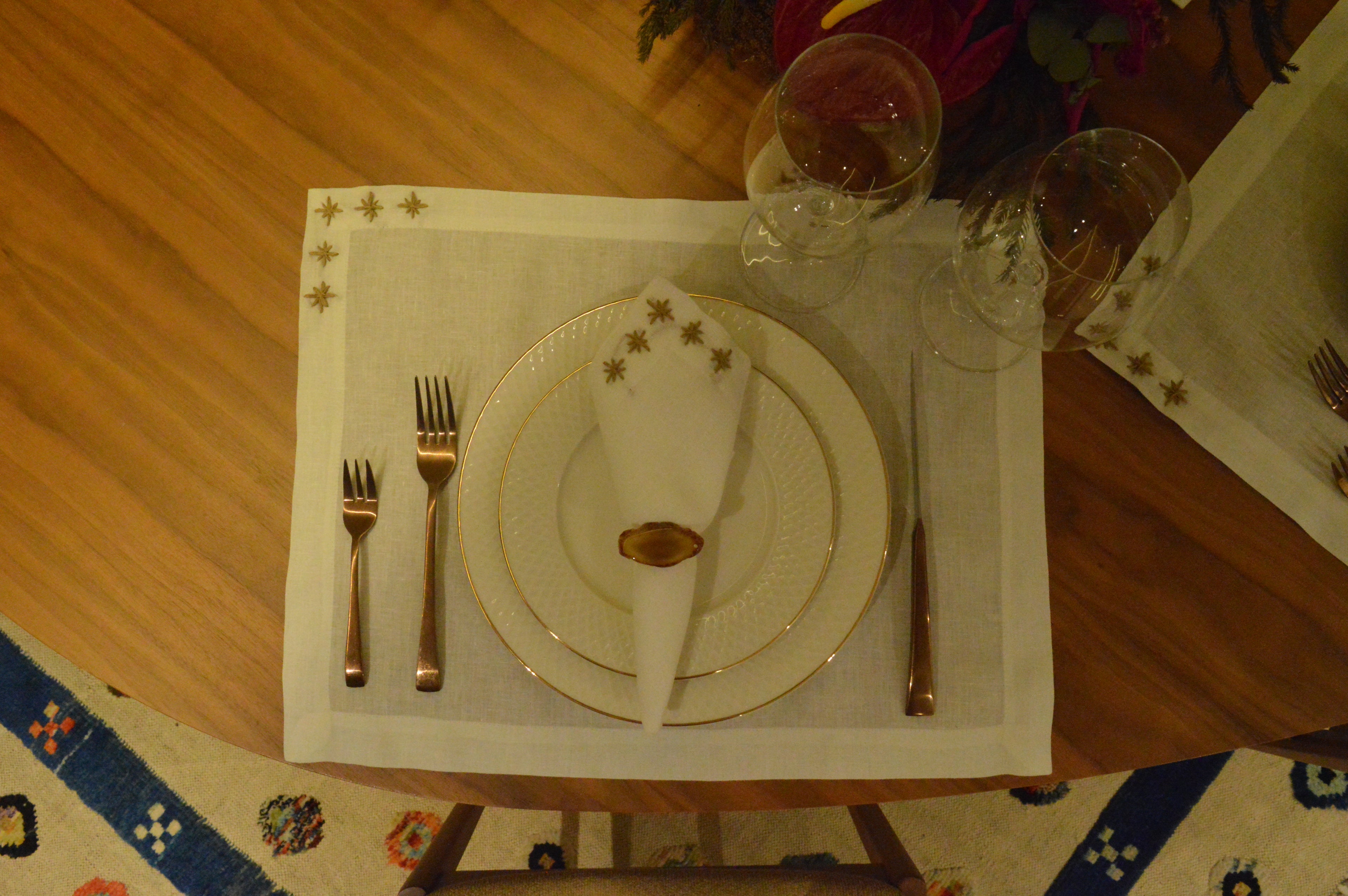 Guardanapo Natal Branco