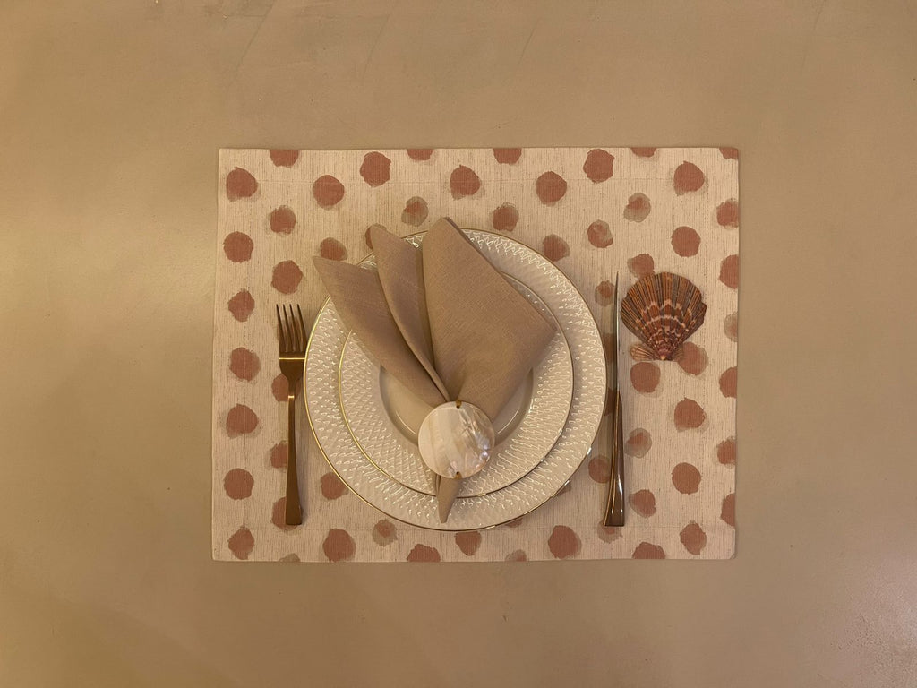 Jogo Americano Verano Rose