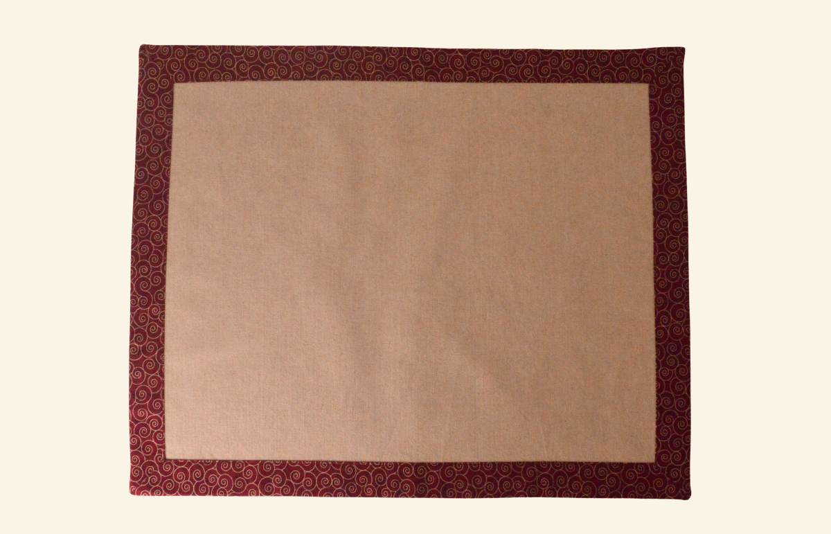 Jogo Americano Natal Bordo