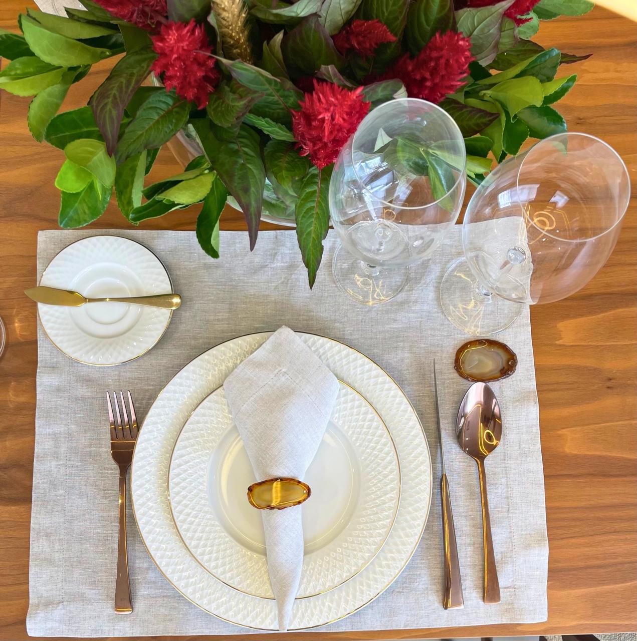 Porta Guardanapo Ágata Marrom