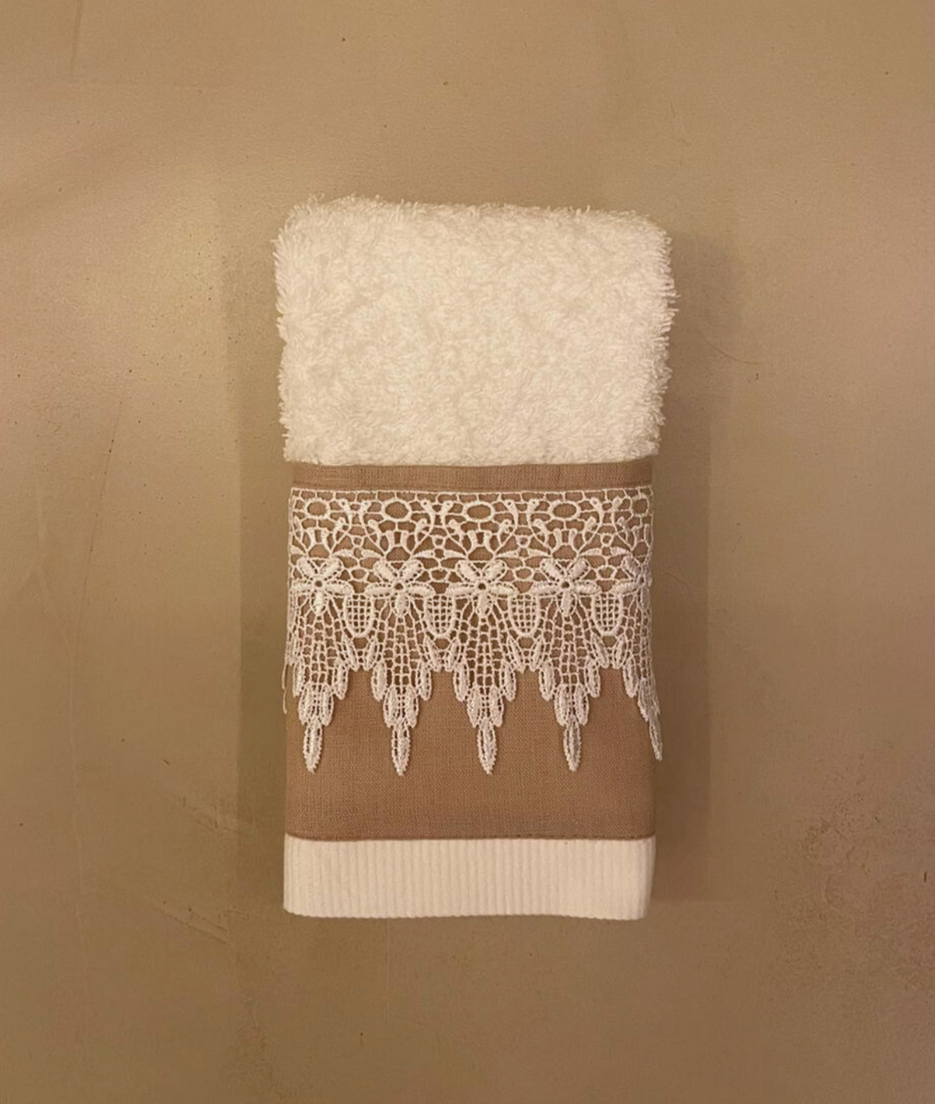 Toalha de Lavabo de Algodão Egipcio - Linho Rose