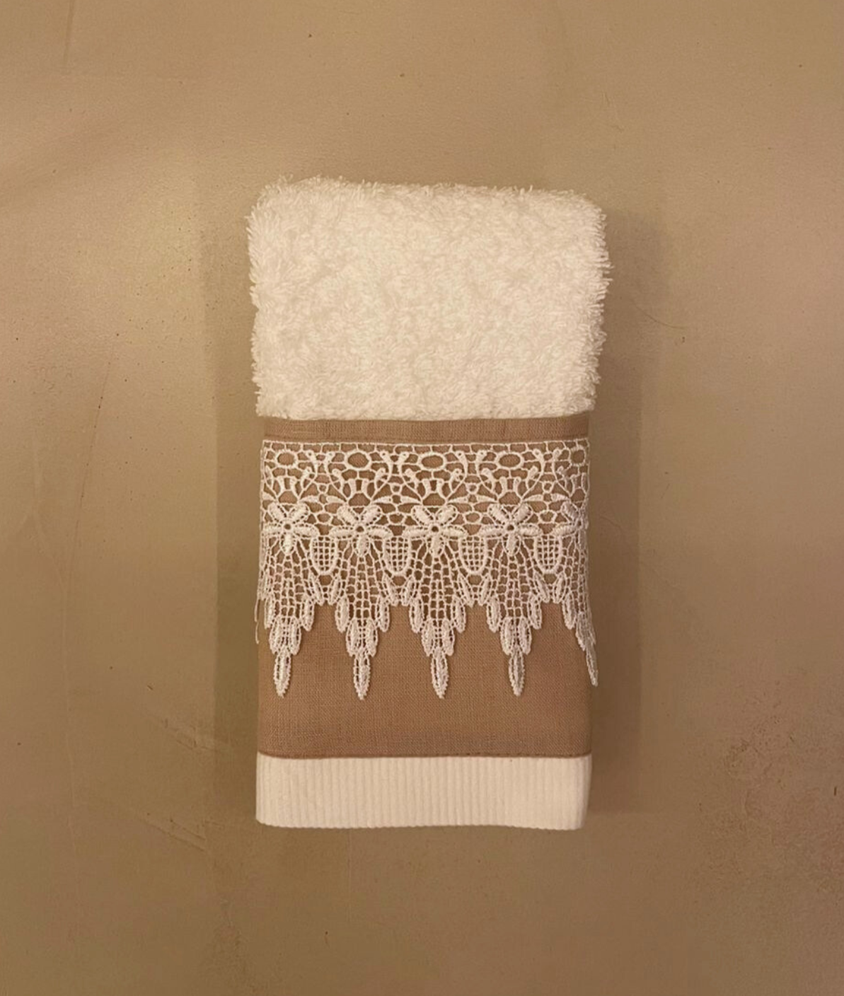 Toalha de Lavabo de Algodão Egipcio - Linho Rose